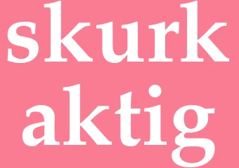 Synonym skurkaktig