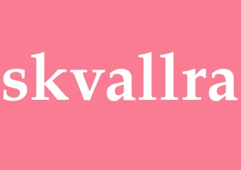 Synonym skvallra