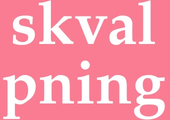 Synonym skvalpning