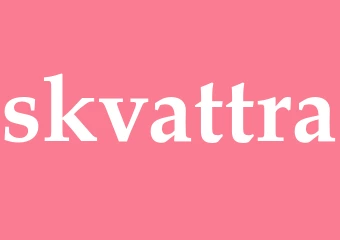 Synonym skvattra