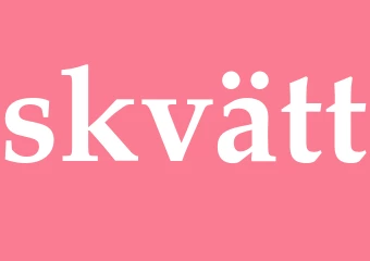 Synonym skvätt