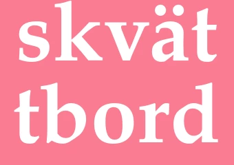 Synonym skvättbord