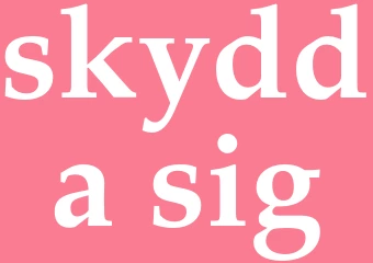 Synonym skydda sig