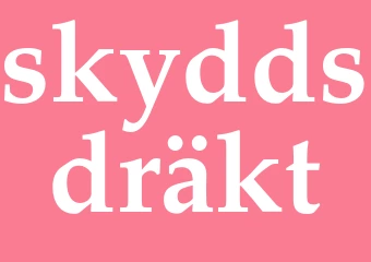 Synonym skyddsdräkt