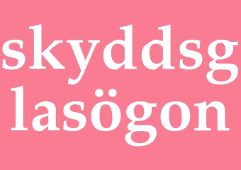 Synonym skyddsglasögon