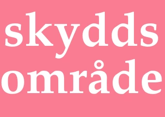 Synonym skyddsområde