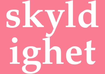 Synonym skyldighet