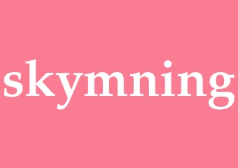 Synonym skymning