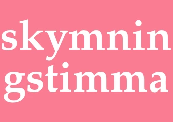Synonym skymningstimma