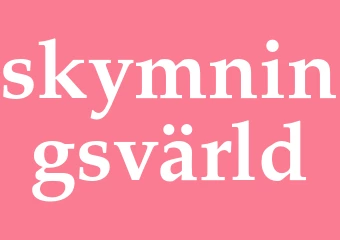 Synonym skymningsvärld