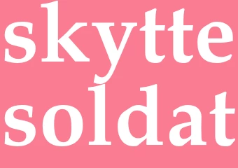 Synonym skyttesoldat