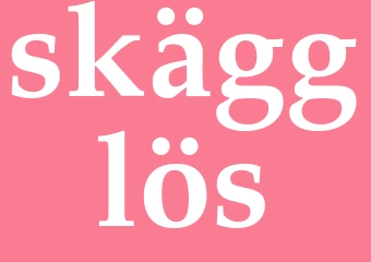 Synonym skägglös