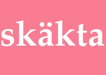Synonym skäkta