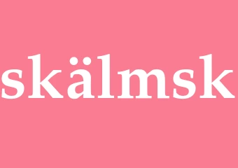 Synonym skälmsk