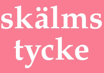 Synonym skälmstycke