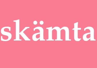 Synonym skämta