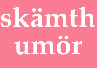 Synonym skämthumör