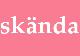 Synonym skända
