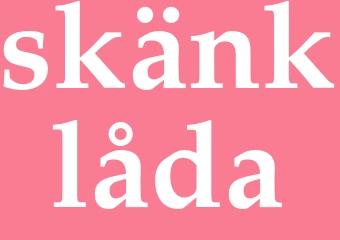 Synonym skänklåda