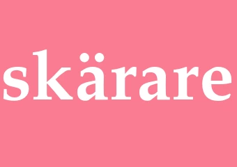 Synonym skärare