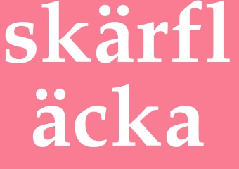Synonym skärfläcka