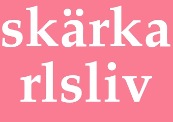 Synonym skärkarlsliv