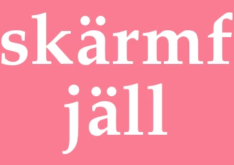 Synonym skärmfjäll