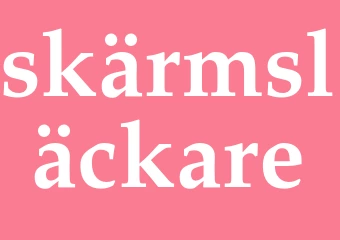 Synonym skärmsläckare