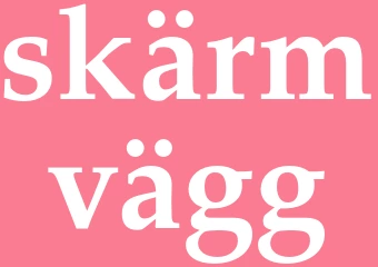 Synonym skärmvägg