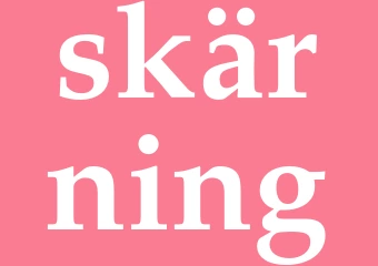 Synonym skärning