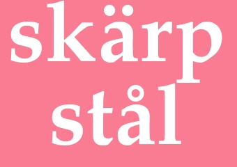 Synonym skärpstål