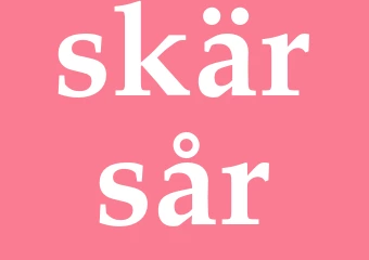 Synonym skärsår