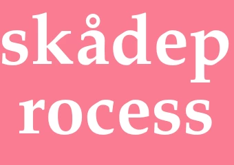 Synonym skådeprocess