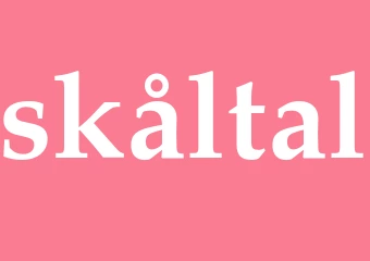 Synonym skåltal
