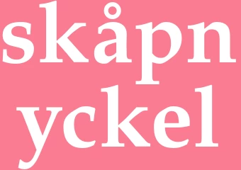 Synonym skåpnyckel