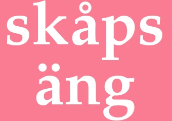 Synonym skåpsäng