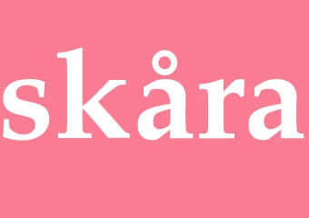 Synonym skåra