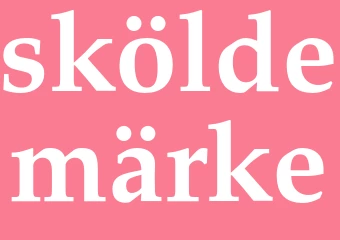 Synonym sköldemärke