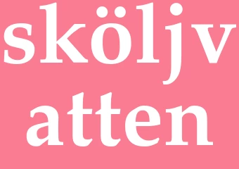 Synonym sköljvatten