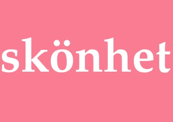 Synonym skönhet