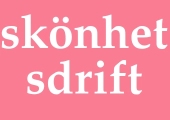 Synonym skönhetsdrift