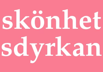 Synonym skönhetsdyrkan