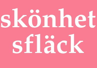 Synonym skönhetsfläck
