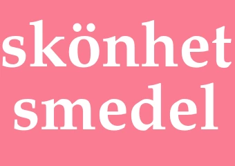 Synonym skönhetsmedel