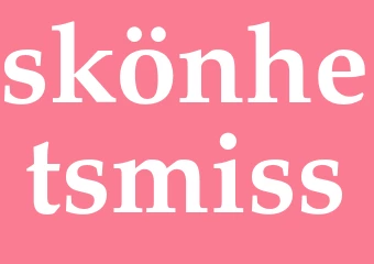 Synonym skönhetsmiss