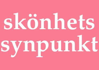 Synonym skönhetssynpunkt