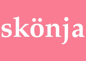 Synonym skönja