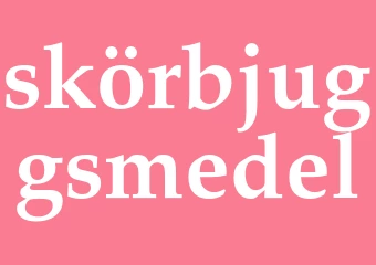 Synonym skörbjuggsmedel