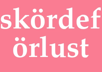 Synonym skördeförlust