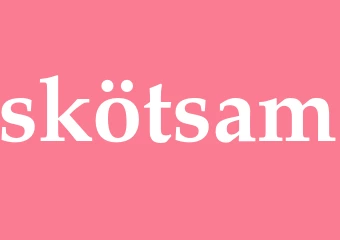 Synonym skötsam